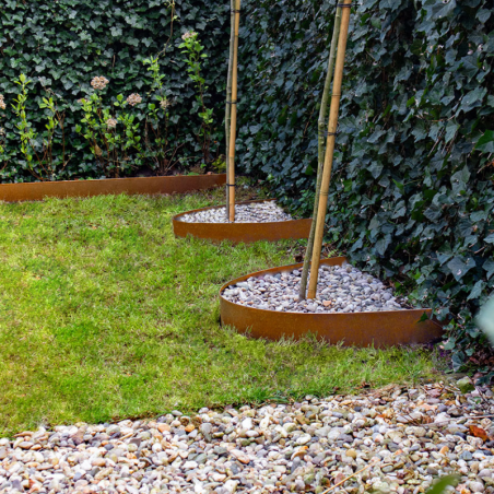 Bordures Corten 20cm PACK (13 x 1,5m)