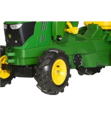Tracteur John Deere 6210R avec Pneus souples + chargeur