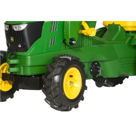 Tracteur John Deere 6210R avec Pneus souples + chargeur