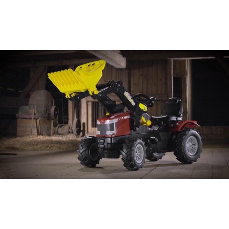 Tracteur Massey Fergusson 7726 Pneus Souples + chargeur