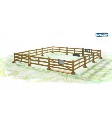 Enclos pour chevaux (marron)