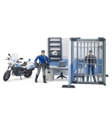 Pack Poste de Police avec Moto
