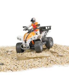 Quad avec pilote