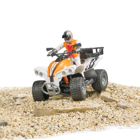Quad avec pilote