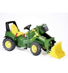 Tracteur John Deere 7930 + pneus souples + chargeur