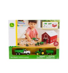 Jeu de ferme John Deere avec grange