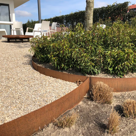 Bordures Corten 25cm PACK (10 x 1,5m)