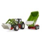 Tracteur Roadmax avec chargeur frontal et benne basculante