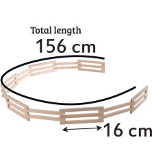 Clôture en bois 156cm