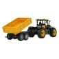 JCB Fastrac avec remorque