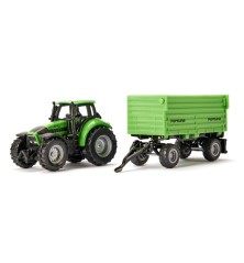 Tracteur Deutz-Fahr avec remorque Fortuna