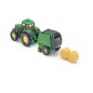 Tracteur John Deere avec presse à ballots