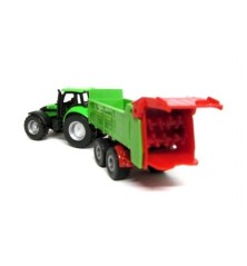 Tracteur Deutz avec épandeur universel