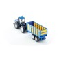 Tracteur New Holland T9.560 avec remorque d'ensilage