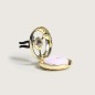 Coffret Les Petits Trésors Ophelia diffuseur voiture & porte-clefs Or