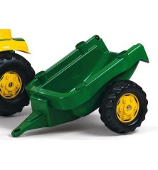 Tracteur John Deere avec remorque RollyKid