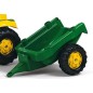 Tracteur John Deere avec remorque RollyKid