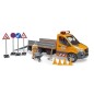 Camion municipal Mercedes Benz Sprinter avec conducteur et acces.