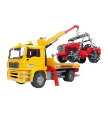 Camion dépannage MAN TGA avec jeep