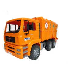 Camion poubelle MAN TGS Orange