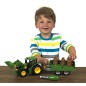 Tracteur John Deere avec remorque
