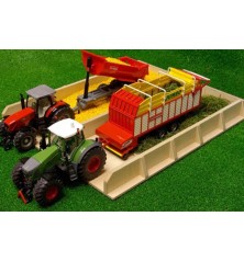 Fosse d'ensilage pour tracteur