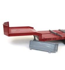 Remorque Surbaissée pour Camion Bruder