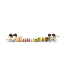 Coffret d'animaux de la ferme