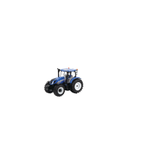 Tracteur New Holland T6 avec remorque