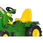Tracteur John Deere 6210R avec Pneus souples + chargeur