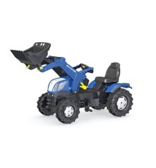 Tracteur New Holland avec chargeur