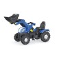 Tracteur New Holland avec chargeur