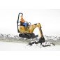 Mini pelleteuse JCB 8010 CTS + figurine