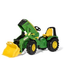 Tracteur John Deere 8400 R avec chargeur