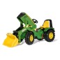 Tracteur John Deere 8400 R avec chargeur