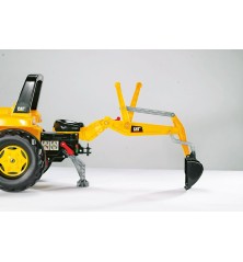 Tracteur CAT avec chargeur et pelleteuse