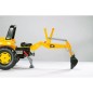 Tracteur CAT avec chargeur et pelleteuse