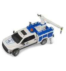 RAM 2500 camion de service avec grue et gyrophare