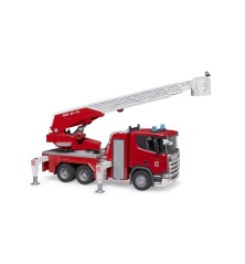 Scania Super 560R camion de pompier avec échelle pivotante