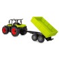 Tracteur Claas Arion 660 avec remorque basculante