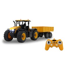 JCB Fastrac avec remorque