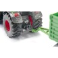 Tracteur Fendt 942 Vario et sa faucheuse avant