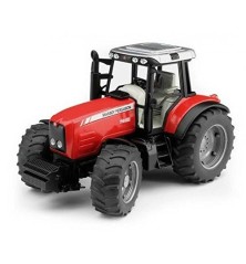 Tracteur Massey Ferguson 7480 avec remorque basculante