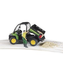 Quad John Deere Gator 855D avec conducteur