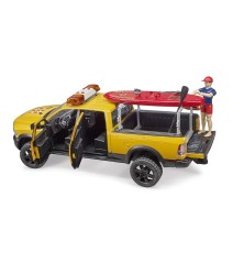 Power Wagon RAM 2500 du maître-nageur avec figurine, Stand Up Paddle