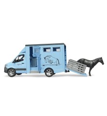 Camion de transport MB Sprinter avec cheval