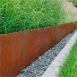 Bordures Corten hauteur 15 cm