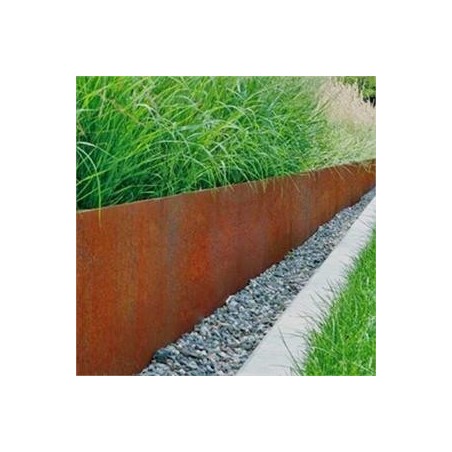Bordures Corten hauteur 20 cm