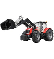Tracteur Massey Ferguson 7624 avec chargeur frontal Bruder