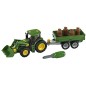 Tracteur John Deere avec remorque